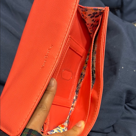 Vera Bradley Coral Floral Women's Wallet - Picture 5 of 10